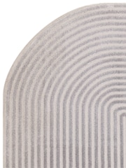 Asiatic Rugs Silver Grey Kuza Shape Rug - Image 4 of 6