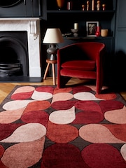 Asiatic Rugs Red Romy Jive Rug - Image 1 of 3