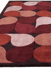 Asiatic Rugs Red Romy Jive Rug - Image 2 of 3