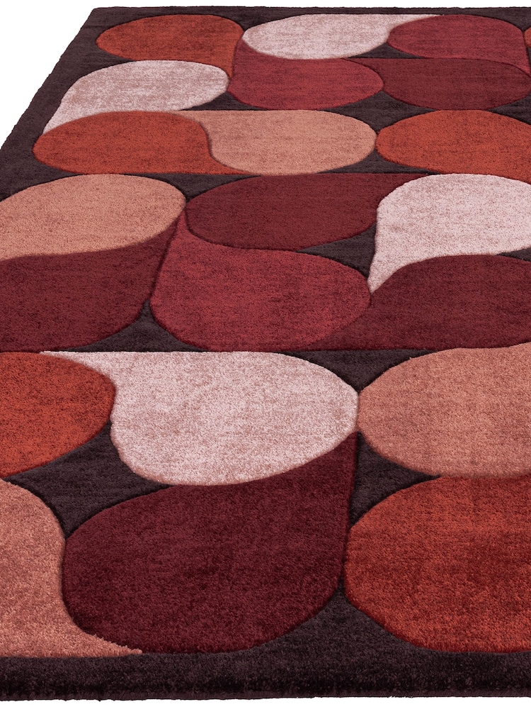 Asiatic Rugs Red Romy Jive Rug - Image 2 of 3