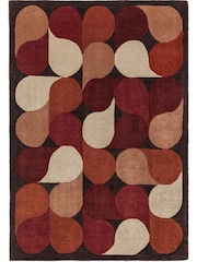 Asiatic Rugs Red Romy Jive Rug - Image 3 of 3