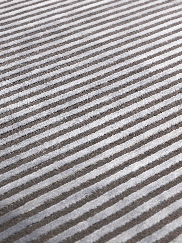 Asiatic Rugs Black Charcoal Kuza Shape Rug - Image 2 of 3