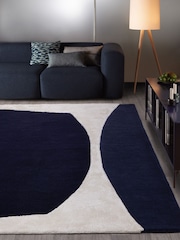 Asiatic Rugs Indigo Matrix Signature Rug - Image 1 of 4