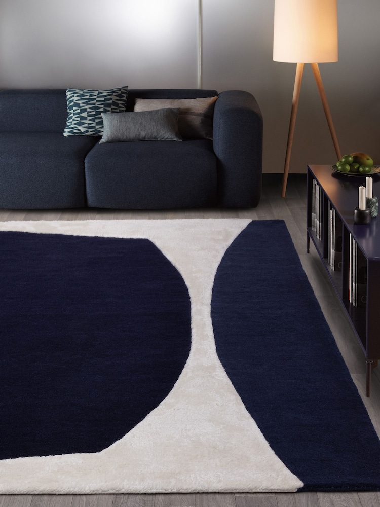 Asiatic Rugs Indigo Matrix Signature Rug - Image 1 of 4