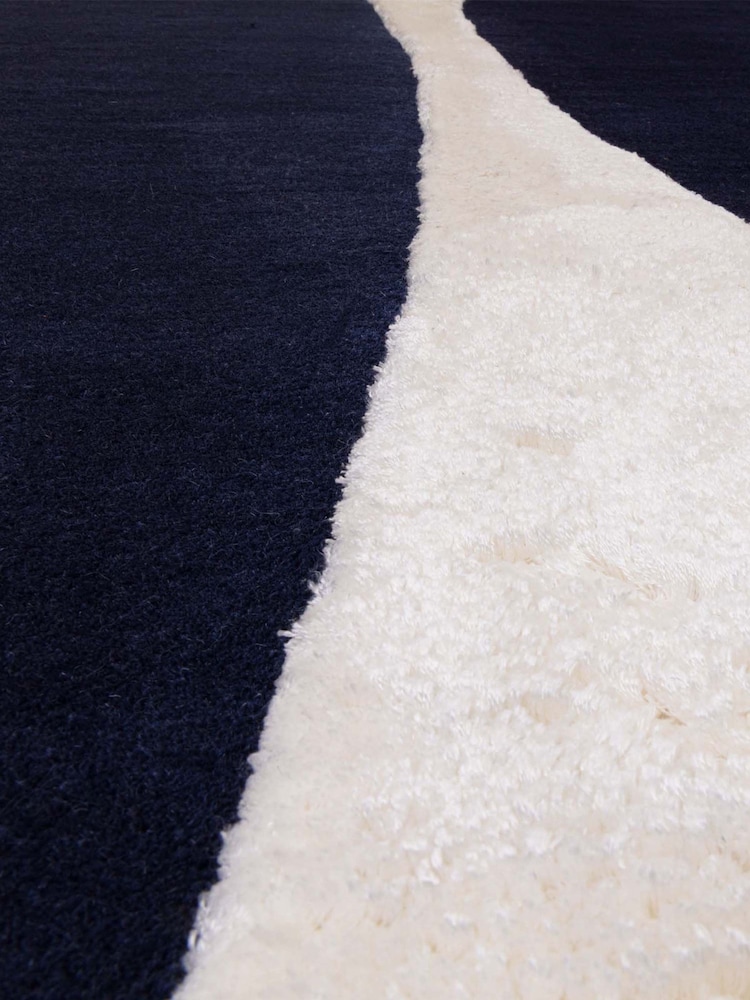Asiatic Rugs Indigo Matrix Signature Rug - Image 6 of 6 Asiatic Rugs Indigo Matrix Signature Rug - Image 6 of 6