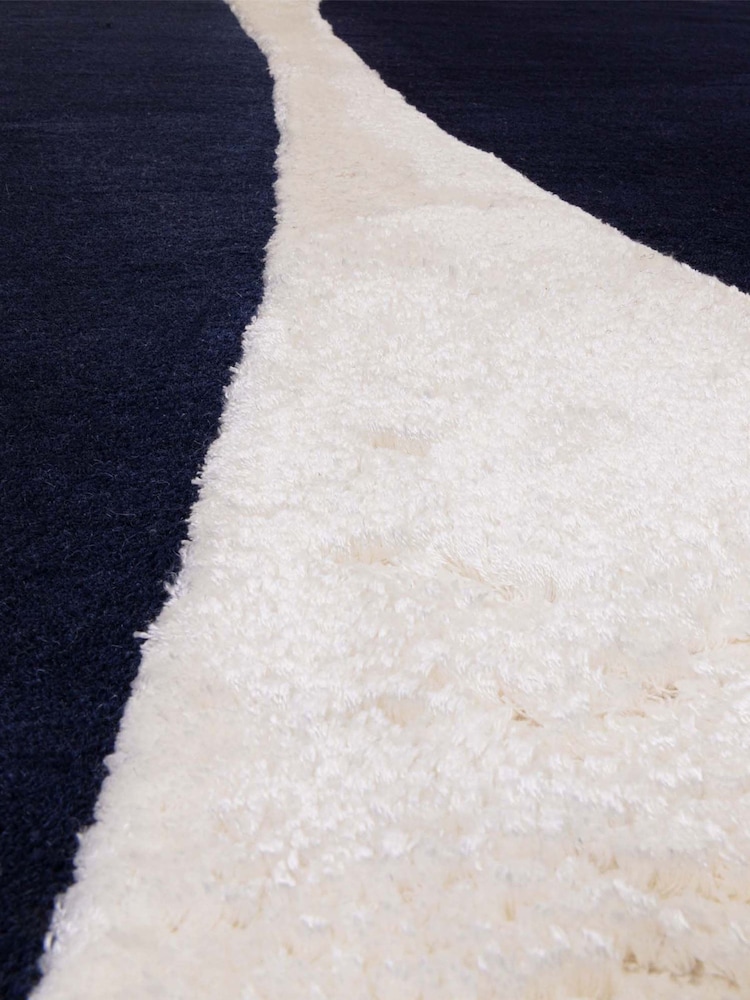 Asiatic Rugs Indigo Matrix Signature Rug - Image 7 of 7 Asiatic Rugs Indigo Matrix Signature Rug - Image 7 of 7