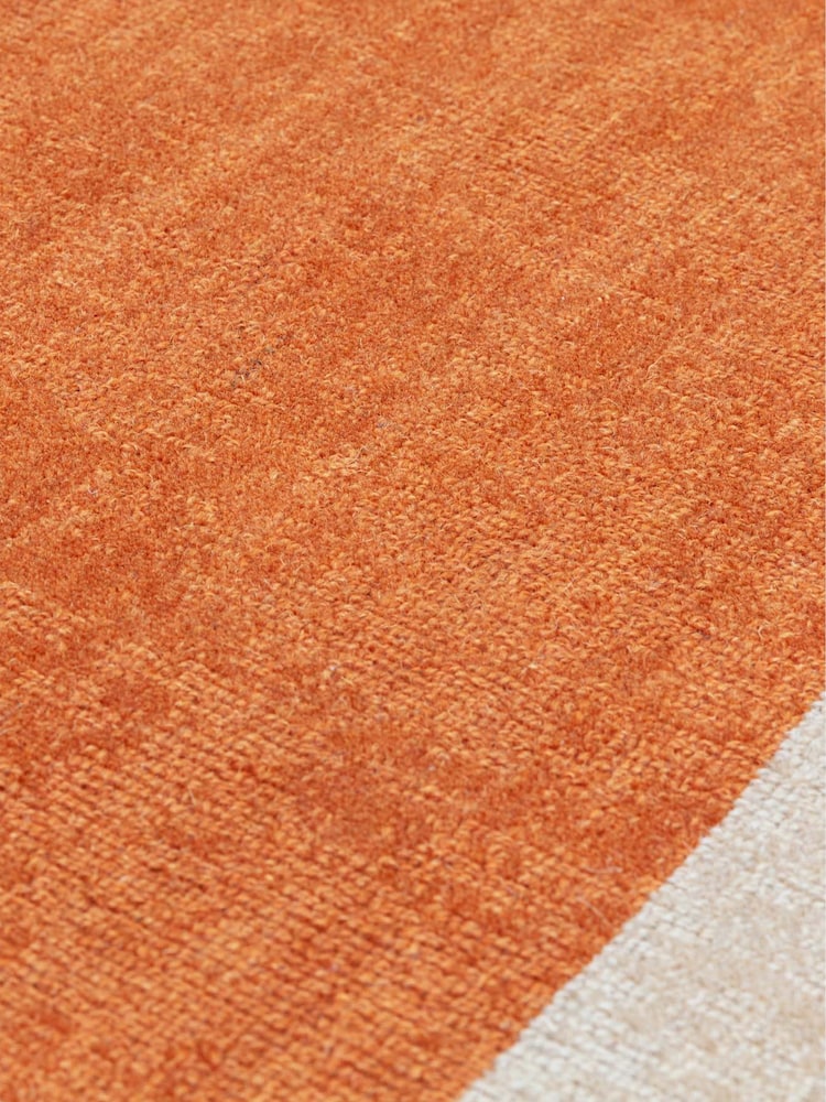 Asiatic Rugs Orange Albi Border Rug - Image 4 of 4