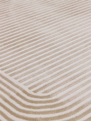 Asiatic Rugs Gold Cream Kuza Shape Rug - Image 2 of 3
