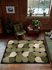 Asiatic Rugs Green Romy Jive Rug - Image 1 of 6