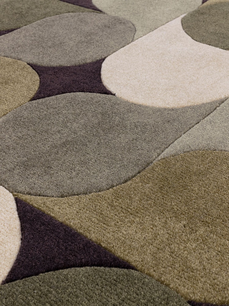Asiatic Rugs Green Romy Jive Rug - Image 6 of 6