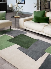 Asiatic Rugs Green Romy Papercut Rug - Image 1 of 6