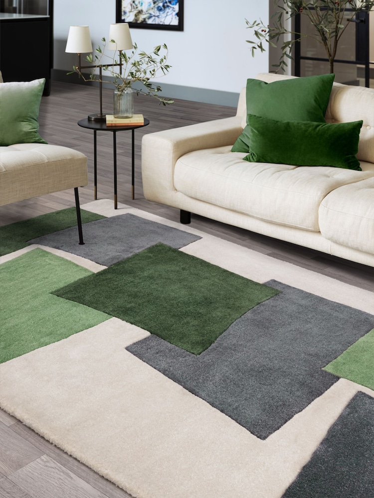 Asiatic Rugs Green Romy Papercut Rug - Image 1 of 6