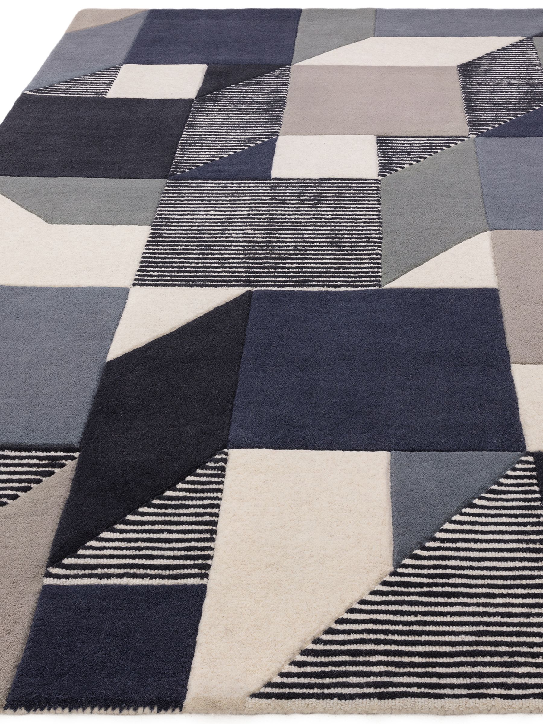 Buy Asiatic Rugs Blue Matrix Memphis Rug from the Next UK online shop