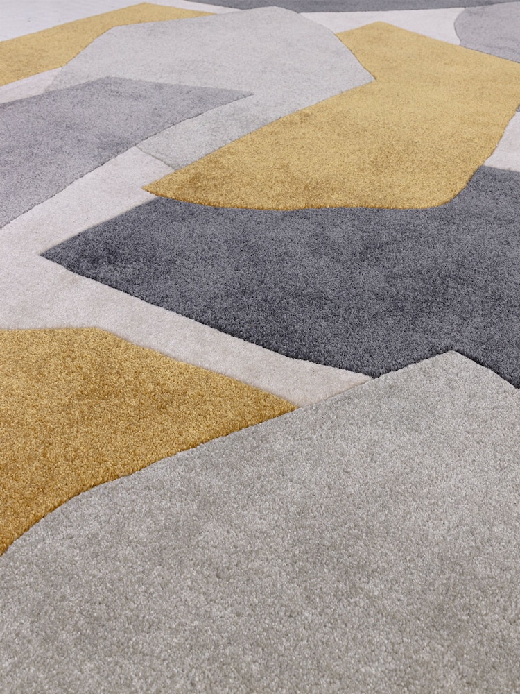 Asiatic Rugs Ochre Romy Element Rug - Image 5 of 5