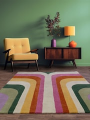 Asiatic Rugs Pink Romy Retro Rug - Image 1 of 4
