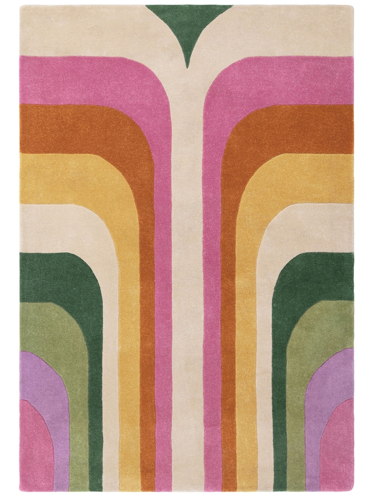 Asiatic Rugs Pink Romy Retro Rug - Image 2 of 4