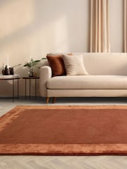 Asiatic Rugs Rust Ascot Rug - Image 1 of 4