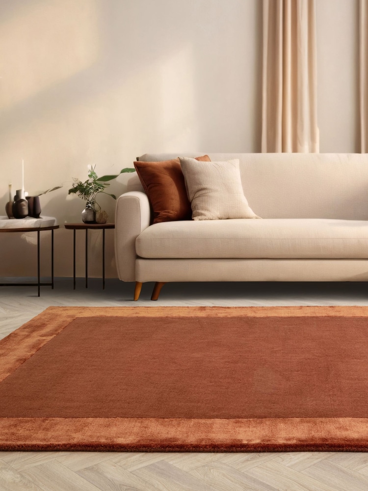 Asiatic Rugs Rust Ascot Rug - Image 1 of 4