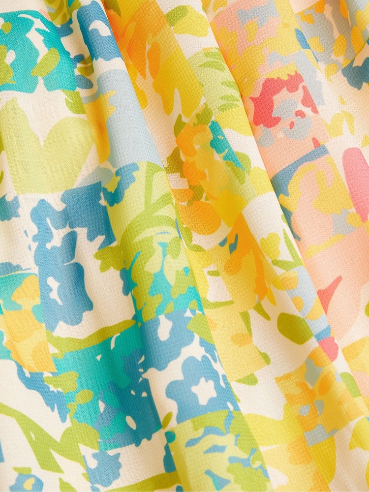 Patchwork Floral Dress - Image 3 of 3