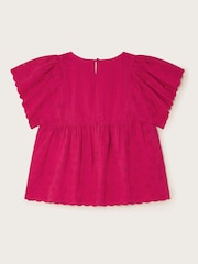 Monsoon Pink Broderie Blouse - Image 2 of 3