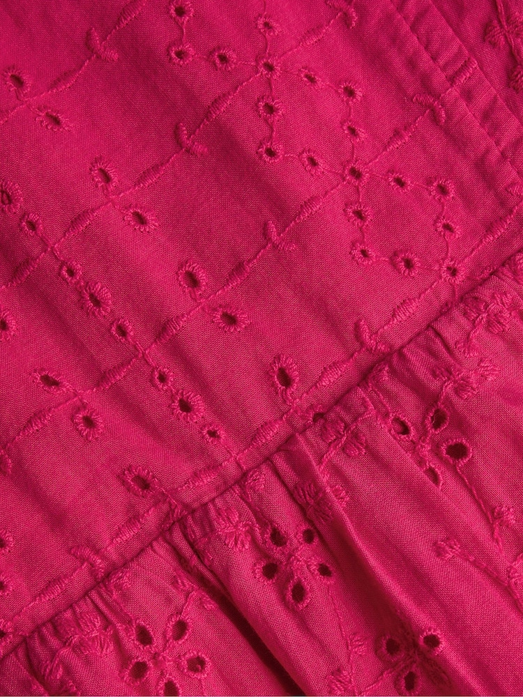 Monsoon Pink Broderie Blouse - Image 3 of 3