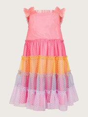 Rainbow Dobby Dress - Image 2 of 4
