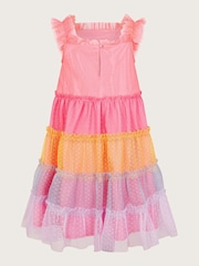 Rainbow Dobby Dress - Image 3 of 4