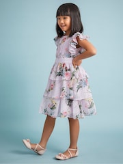 Monsoon Violetta Gestuftes, geblümtes Kleid - Bild 1 von 4