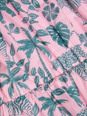 Monsoon Pink Elephant Print Dress - Image 4 of 4