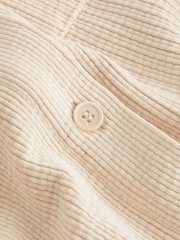 Ecru Long Sleeve Corduroy Shacket - Image 7 of 7