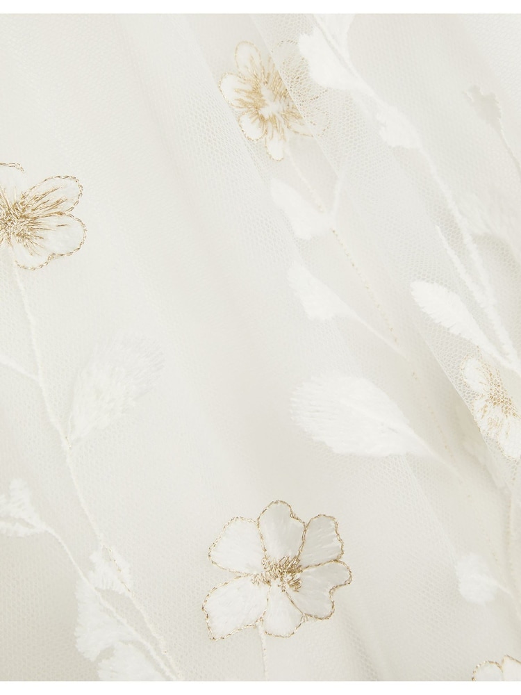 Monsoon Natural Sally Scuba Pleated Dress - Image 4 of 4 Monsoon Natural Sally Scuba Pleated Dress - Image 4 of 4