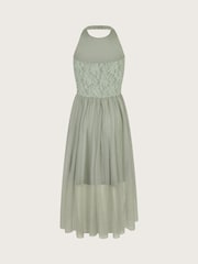 Monsoon Green Hayley Lace Prom Dress - Image 2 of 3