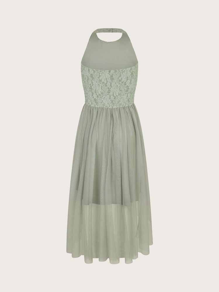 Monsoon Green Hayley Lace Prom Dress - Image 2 of 3