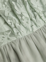 Monsoon Green Hayley Lace Prom Dress - Image 3 of 3