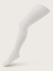Monsoon White Butterfly Lace Tights - Image 1 of 2