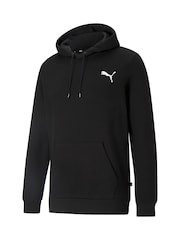 Puma Black Mens Essentials Small Logo Hoodie - Image 6 of 7
