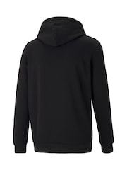 Puma Black Mens Essentials Small Logo Hoodie - Image 7 of 7