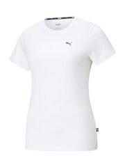 Puma White Womens Small Essentials Logo 100% Cotton T-Shirt - Image 1 of 2