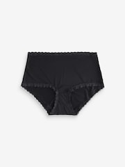 Black/Red Midi Knickers 3 Pack - Image 6 of 9