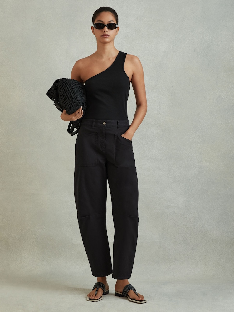 Reiss Nova Hose mit Fassbein aus Baumwollmischung​​​​​​​ - Bild 1 von 5
