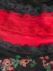 Black/Red Hipster Knickers 3 Pack - Image 10 of 10