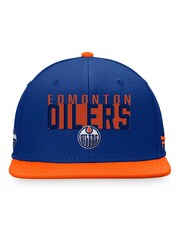Fanatics Blå NHL Edmonton Oilers Fundamental Color Blocked Snapback Keps - Bild 2 av 3