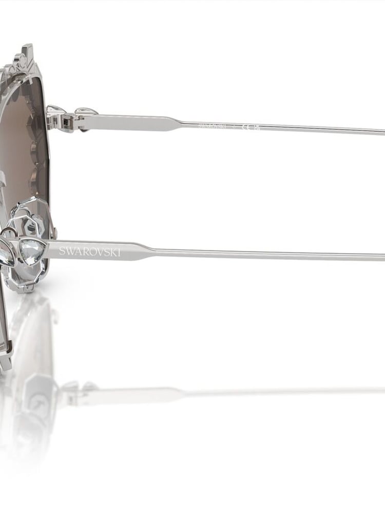 Swarovski Silver SK7011 Sunglasses - Image 8 of 8 Swarovski Silver SK7011 Sunglasses - Image 8 of 8