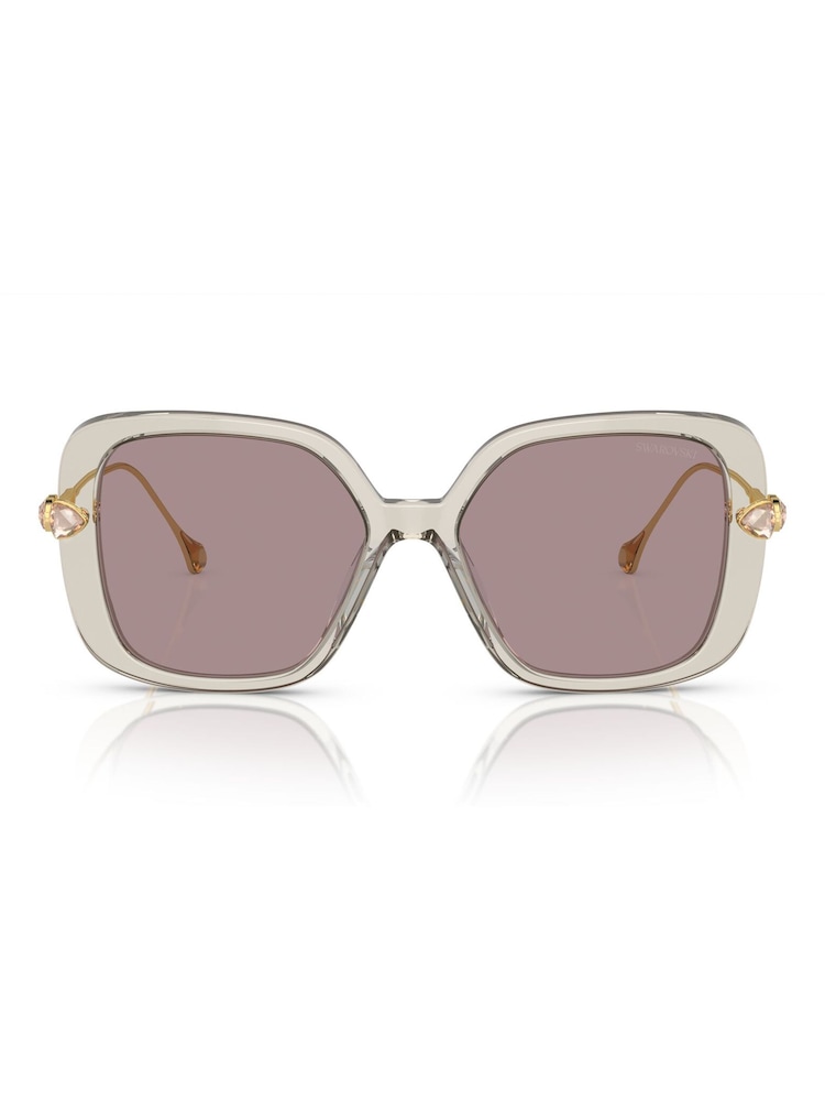 Swarovski Brown SK6011 Sunglasses - Image 1 of 5
