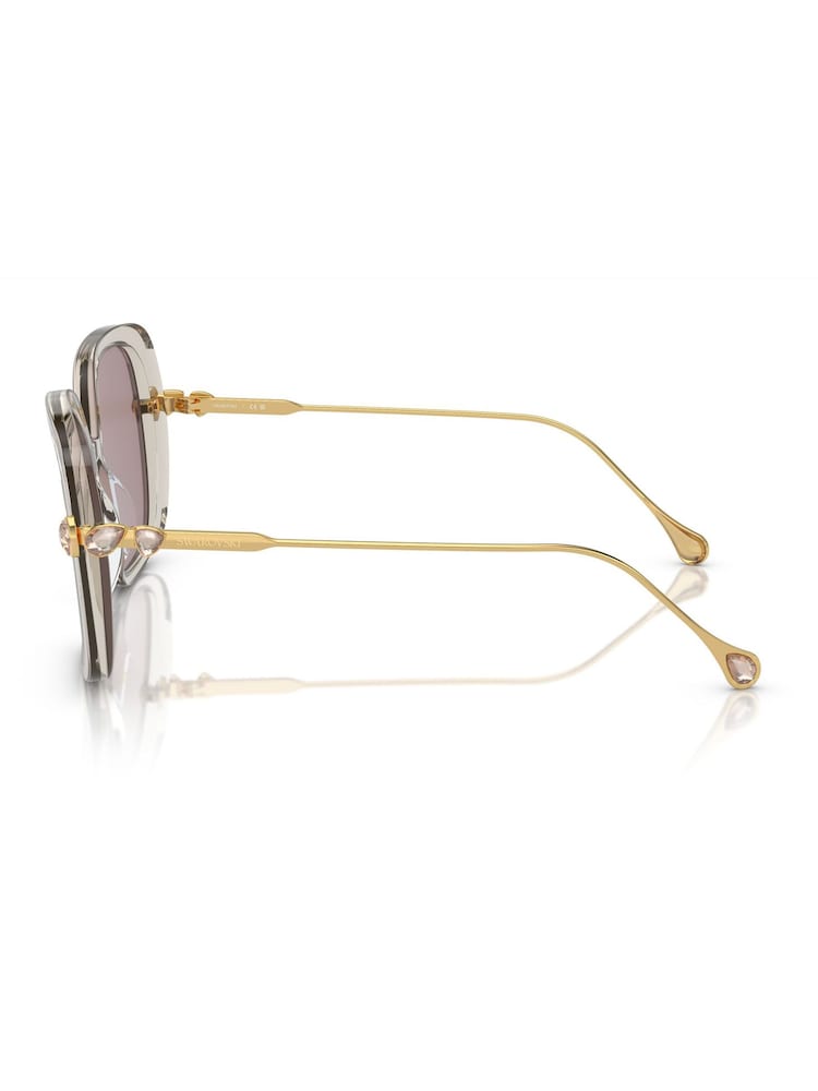 Swarovski Brown SK6011 Sunglasses - Image 5 of 5