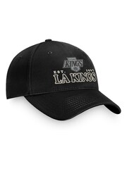 Fanatics Unisex 100% Cotton NHL Los Angeles Kings Heritage Unstructured Adjustable Black Cap - Image 1 of 3