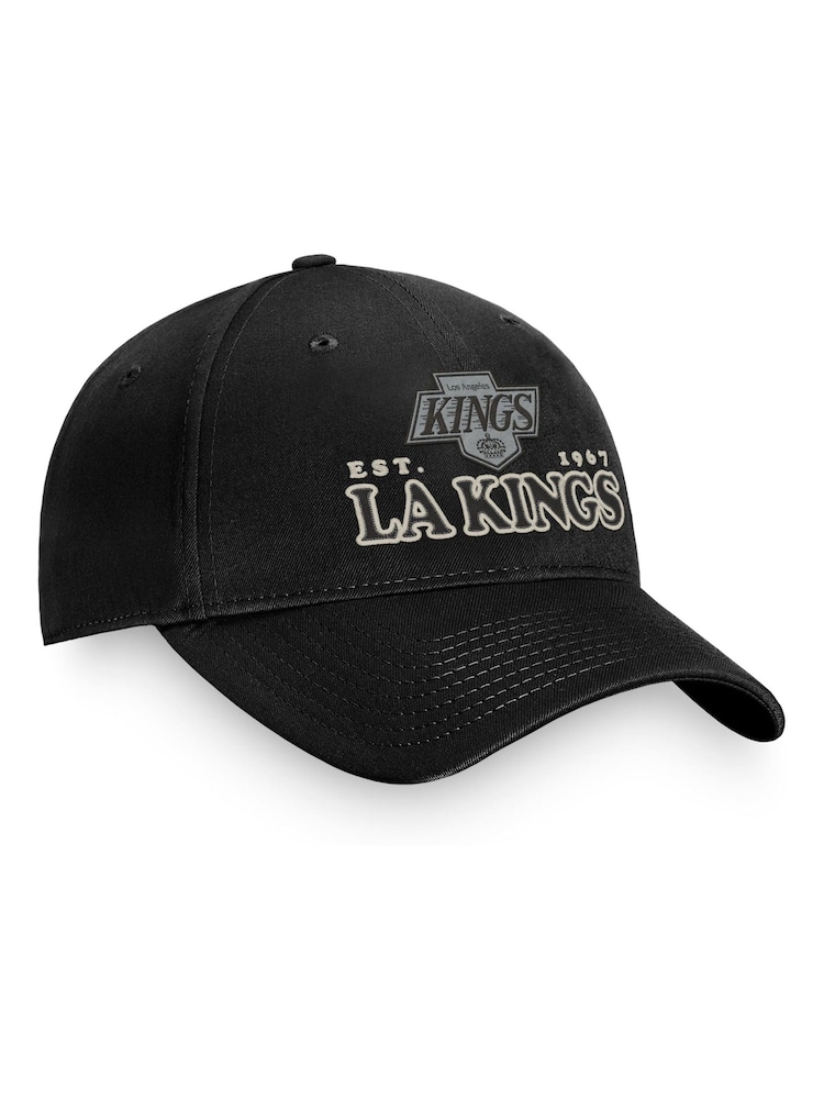 Fanatics Unisex 100% Cotton NHL Los Angeles Kings Heritage Unstructured Adjustable Black Cap - Image 1 of 3