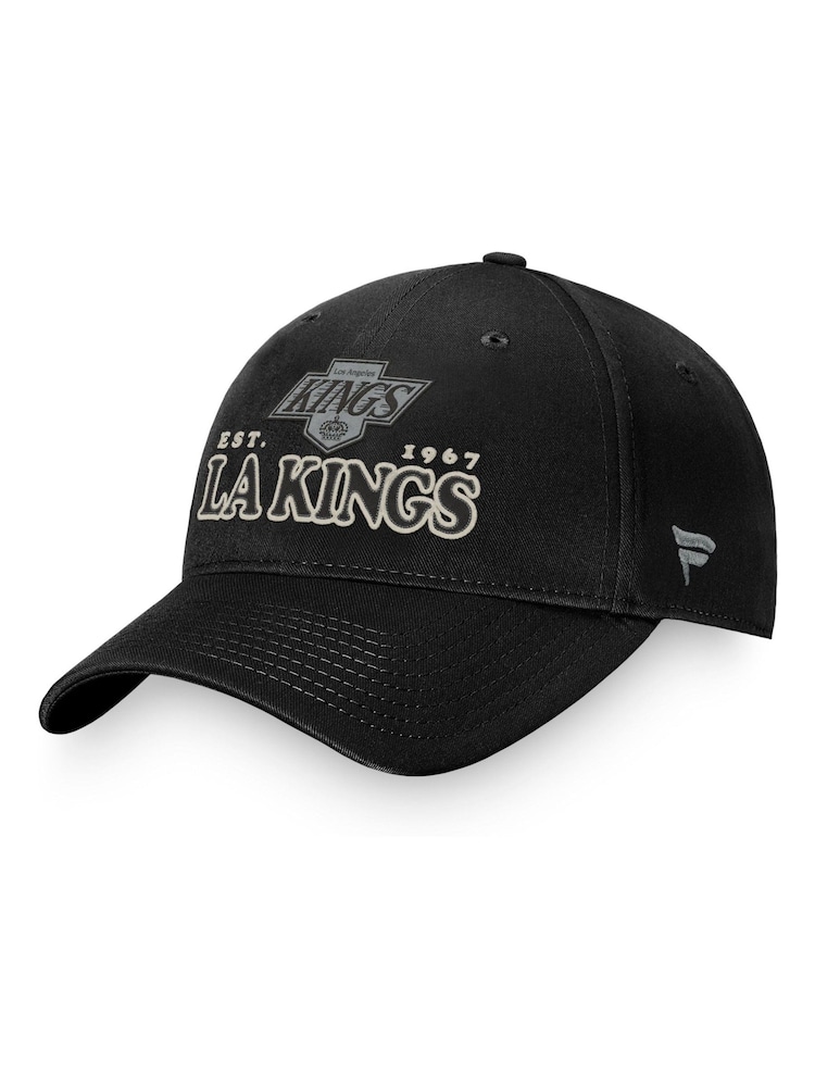 Fanatics Unisex 100% Cotton NHL Los Angeles Kings Heritage Unstructured Adjustable Black Cap - Image 3 of 3