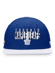 Fanatics Blå NHL Toronto Maple Leafs Fundamental Color Blocked Snapback Keps - Bild 3 av 3