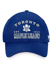 Fanatics Unisex Blue 100% Cotton NHL Toronto Maple Leafs Heritage Unstructured Adjustable Cap - Image 2 of 3